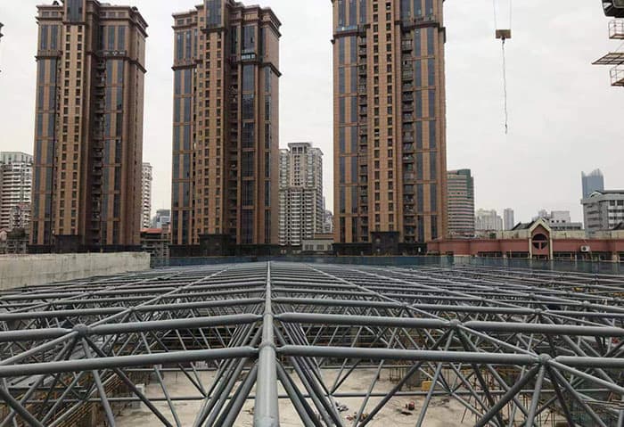 秦皇岛螺栓球网架结构